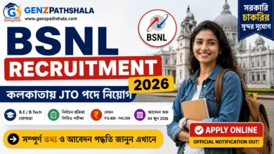 BSNL Recruitment 2026 Kolkata JTO Vacancy